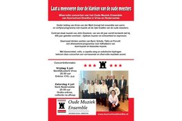 Laat u meevoeren door de klanken van de oude meesters!