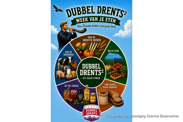 Drentse voedselketen centraal tijdens symposium Dubbel Drents in het kwadraat in Orvelte